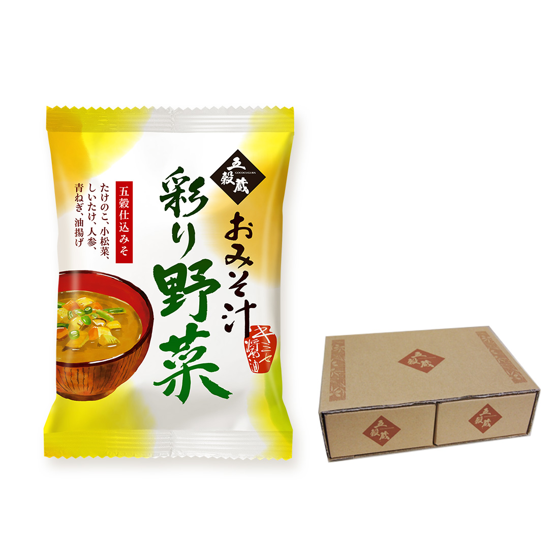 おみそ汁　彩り野菜　16袋