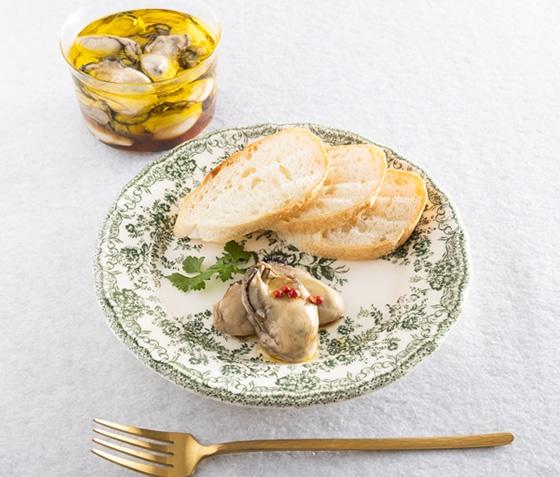 かきの新ゆずマリネ