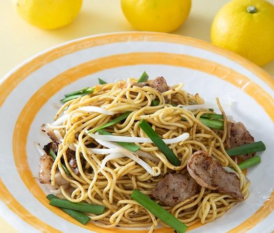 Wだしのゆずぽん焼きそば