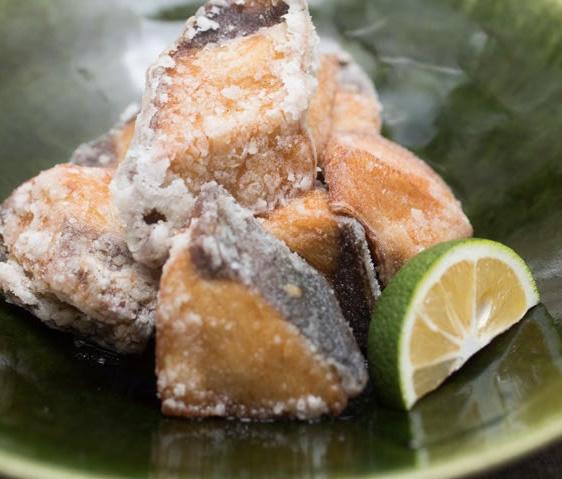 ぶりの竜田揚げ だし醤油風味