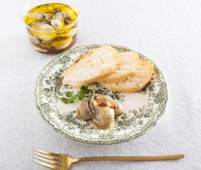 かきの新ゆずマリネ