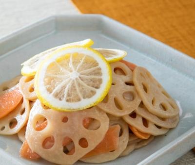 れんこんのバタぽん炒め