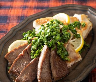 おうちステーキさっぱりニラぽんだれ