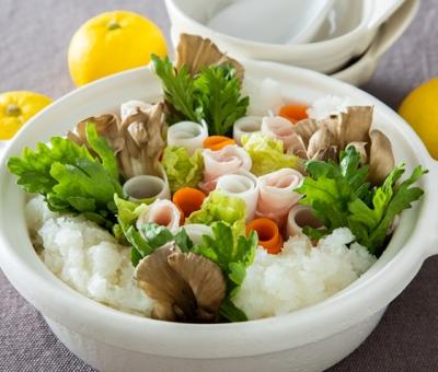 華やか ゆずみぞれ鍋