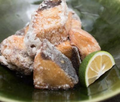 ぶりの竜田揚げ だし醤油風味
