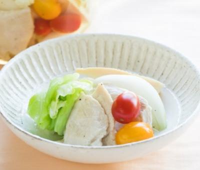 チキンと春野菜のさわやかピクルス