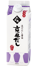 淡口だし醤油 京風だし